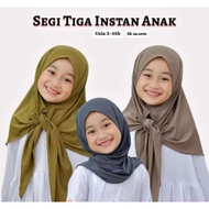 INSTANT JERSEY CHILDREN'S HIJAB SUITABLE FOR AGES 0 - 6 YEARS TUDUNG SARUNG BUDAK TUDUNG BUDAK PEREM