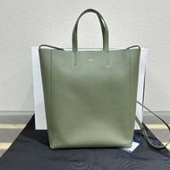 CELINE 綠色金扣水桶tote手提斜背包 22*28*9 98新配件:盒子塵袋