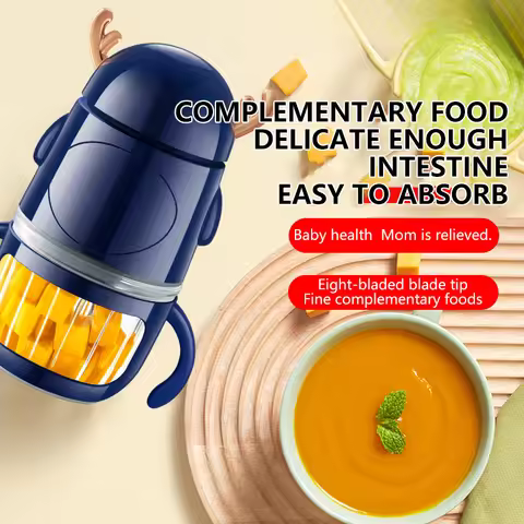 Multi functional food processor, household food processor, baby food grinder, garlic puree blender, 