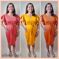 ☼ ◰ ◧ Brianna Semi Formal Elegant Party Dress Wedding Sponsor Dress Ninang Dress PLUS SIZE