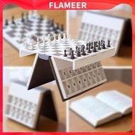 [FlameerMY] Chess Game Set 3 D Printed Chess Book, Folding Chessboard ,Board Game for Tournament