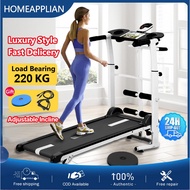 Treadmill exercise machine household folding treadmill household Mechanical treadmill Sports fitness