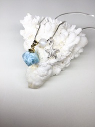 亞特蘭提斯之石拉利瑪多邊型海星小墜飾項錬