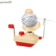 QINMEI Wool Ball Winder, Manual Portable Yarn Winder, Crocheting Small Handheld Yarn Wind|Household