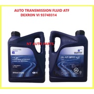 (100% ORIGINAL) GM GENUINE AUTO TRANSMISSION FLUID ATF OIL 93740314 4 LITER FOR CHEVROLET AVEO 1.4 /