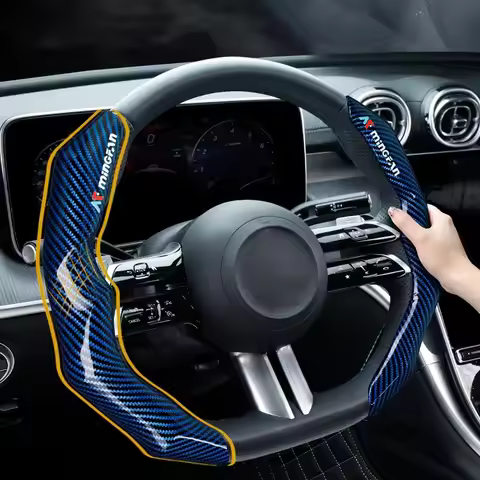 Carbon fiber car steering wheel cover, Geely Galaxy Starship 7, Hongqi hs5 belgee x50 car interior a