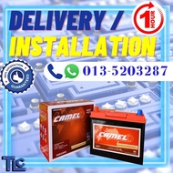 [CAR BATTERY] CAMEL PREMIUM 46B24RS 46B24LS 46B24R 46B24L (NS60S NS60LS NS60 NS60L) MAINTENANCE FREE