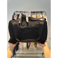 REEBOK GYM BAG DUFFLE BAG BLACK REEUDB2562BL GYM FITNESS DUFFLE BAG TRAVEL BAG MULTIPURPOSE BAG ORIG