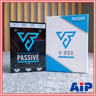 V BOX Stereo Passive DI MKII ตัวกรองสัญญาณเสียง กล่องสัญญาณเสียง ดีไอสำหรับเบสกีตาร์และเครื่องดนตรี