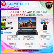 Acer Nitro 5 AN515 55E6 RTX3050 4GB I5 12500H 8-16GB 512SSD W11 FullHD