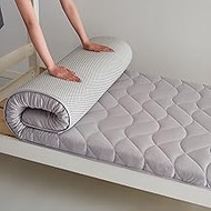 Japanese Floor Mattress, Tatami Mat, 4 cm, 80x190cm/33x75inch, Medium Plush, Cotton, Foldable, Porta