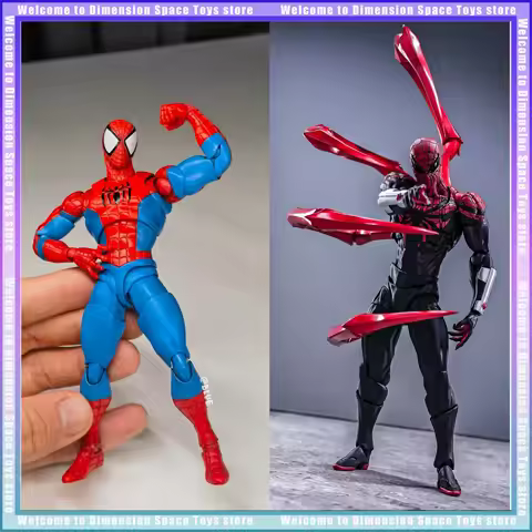 In Stock KO Figuarsts Spider Man & MESS TOYS Superior Spider Man Anime Action Figures Statue Model C