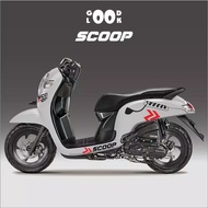 Cutting Cuting Stiker Sticker Striping Scoopy Model Sepatu