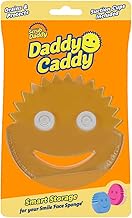 Scrub Daddy Sponge Holder - Daddy Caddy - Suction Holder for Smiley Face Sponge, Non-Slip Cups, Sink