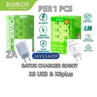 Robot K8 usb & K8PLUS usb-A usb-C 2 adapter.a & K8+ S Power Charger (1 pcs)