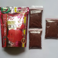 Hkari Blood Red Parrot S M 50gr makanan ikan parrot