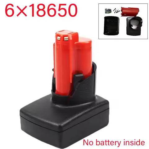 PCB Circuit Board Shell M12 Battery Plastic Case for Milwaukee 12V 10.8V 3.0Ah 6.0Ah 9.0Ah 48-11-241