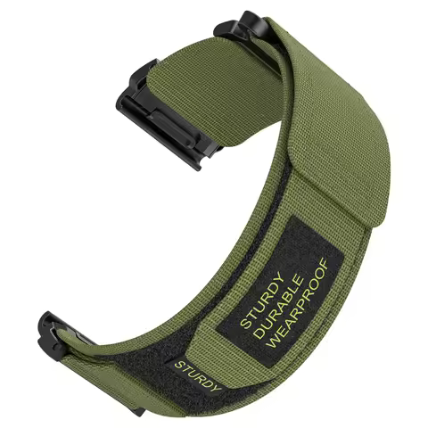22mm 26mm QuickFit Nylon Strap for Garmin Tactix 8 7 Pro Delta Bravo/Quatix 8 7X Solar 7 6 5/Forerun