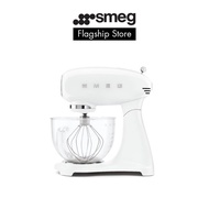 SMEG Full Colour Stand Mixer in White 50s Retro Style Aesthetic with 2 Years Warranty