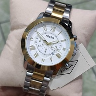 Orig. Men's Grant Chronograph Fossil Original Actual Pic. U.S Grade Japan Quartz Movement Watch