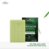 Plantnery Tea Tree Sulfur Anti-Acne Soap Bar 100 g