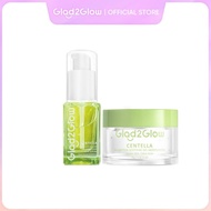 Glad2Glow 1 Paket 6 in 1 Acne Set Paket Jerawat Skincare glad2glow 1 paket