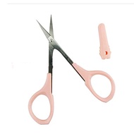 Stainless Steel Curved Scissors Curve Eyebrow Scissors