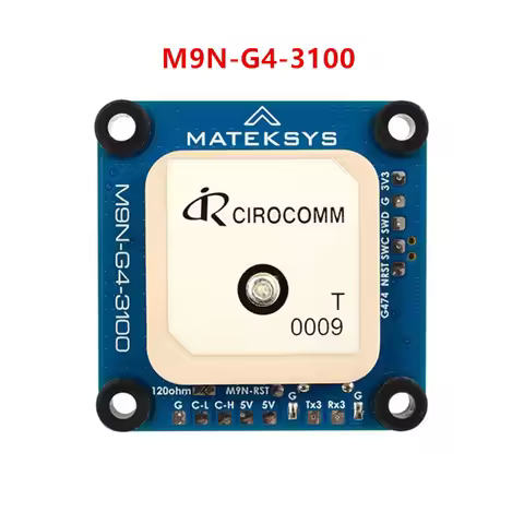 MATEKSYS MATEK AP_PERIPH DRONECAN GNSS M9N-G4-3100 GPS G474 CAN RM3100 CAN protocol & UART_MSP, comp