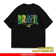 Brazil V2 T-Shirt Warehouse - Brazil Fans Edition T-Shirt - Brazil Football Club - Unisex Football T
