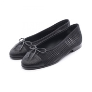 【二手】香奈兒芭蕾舞鞋，Coco Mark款，麂皮，女士，全新未使用