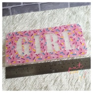 (Girl) Dtf Clothes sticker/Screen Printing Drawing sticker/iron-on sticker/sticker For Fabric