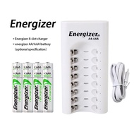 Energizer battery charger 8 slots aa/aaa ni-cd charged batteries for remotes K0GC