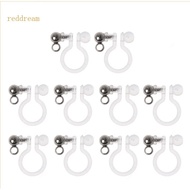 REDD 10Pieces Earring Converter U Type for Non-Pierced Ears Earring Making Supply