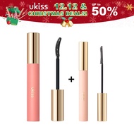 UKISS Eyelash Primer + Mascara Combo Waterproof Long-Lasting Natural Black