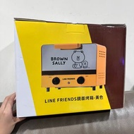 LINE FRIENDS 鏡面烤箱（黃色）