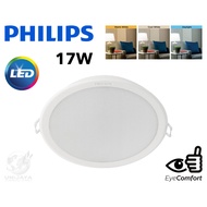 Philips 17W LED Downlight Meson 59466 Round- WH