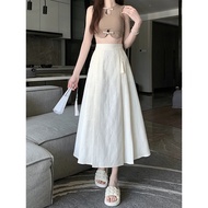 New Chinese Style Chinese Style Skirt Early Autumn Black Jacquard Horse Face Skirt Women's High Wais