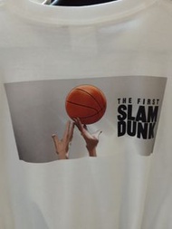 Slam dunk shohoku team tee black size L pop up store hong kong only 隊服 jump ball white
