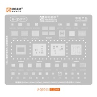 Amaoe U-QSD1-13 U-QSU1-6 BGA Reballing Stencil for Qualcomm Series 4 6 7 8 7S Gen1 Gen2 Gen3 Gen4 86
