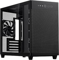 ASUS Prime AP201 MicroATX Case Black (33 Litres, Supports 280 & 360 mm Coolers, Graphics Cards up to