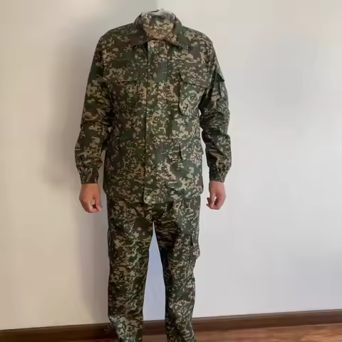 China Type 07 Universal Camouflage Jacket Pants Chinese People's Liberation Armed PLA Camo Uniform M