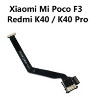 B.M Xiaomi Poco F3 / Redmi K40 / K40 Pro  Sim Card Simcard Slot Holder Pin Flex Cable Ribbon For Rep
