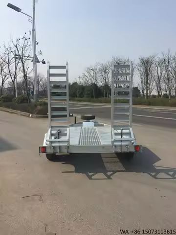 VTA Approved Mini Excavator Trailer 8x4 for Excavator Loading