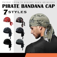 Breathable Balaclava Durag Bandana Pirate Cap Cooling Outdoor Cycling Riding Hat Bandana Skull Caps