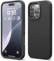 elago Compatible with iPhone 16 Pro Case, Premium Liquid Silicone Case, Full Body Protective Cover, 