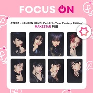 ATEEZ POB MAKESTAR GOLDEN HOUR: Part.3 'In Your Fantasy Edition' PHOTOCARD