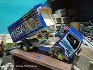 NEW miniatur truk oleng nemah kabin bak jungkit canter mainan viral anak laki laki 2023