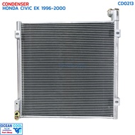 Aircond Panel CIVIC Big Eyes EK Year 1996 -2000 CD0213 CONDENSER HONDA '96-'20 Honeycomb Air Conditioner Hot Coil
