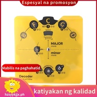 Circle of Fifths Wheel Tool Built-in Stand - Music  Chord & Key Decoder - Learn Progressions, Scales