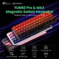 Akko Monsgeek Fun60 Pro&max He Machanical Keyboard Magnetic Switch 60% Esports Gaming Keyboard Rapid